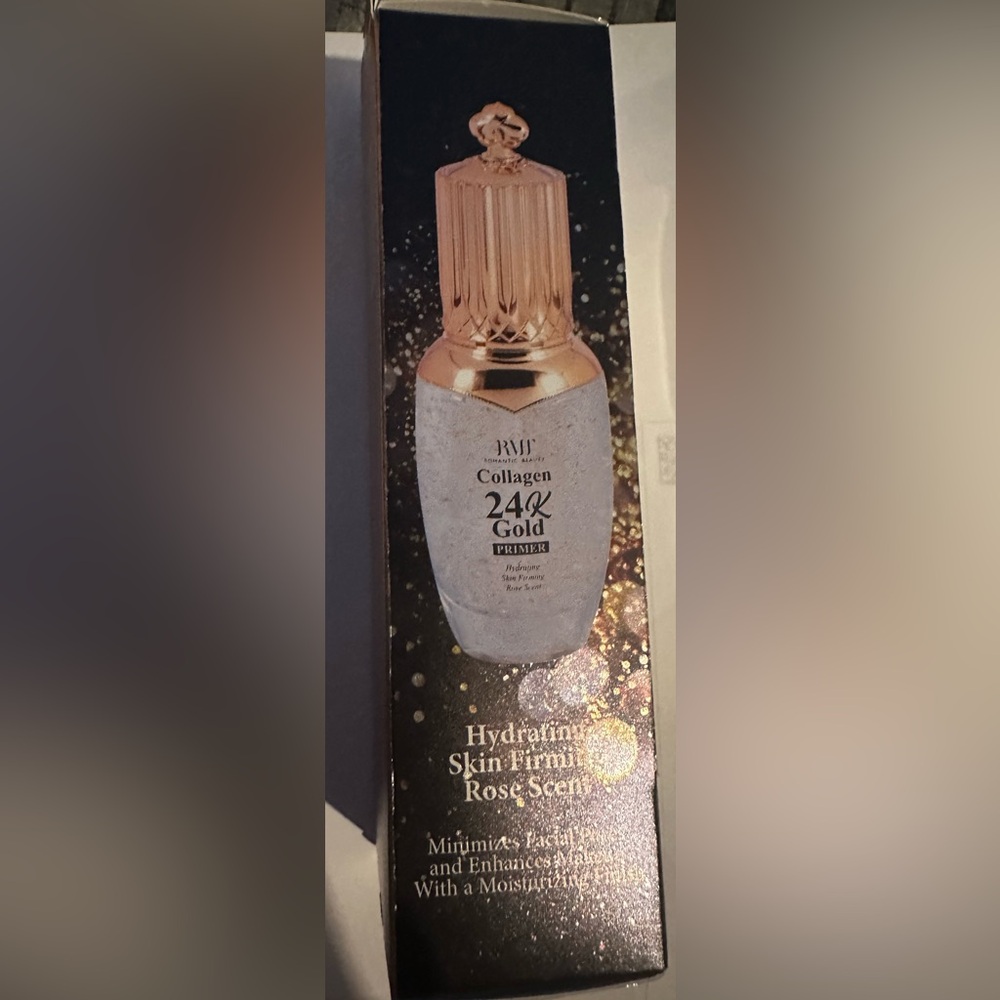 RVT Romantic Beauty 24K Gold Collagen Primer NIB - Picture 4 of 5